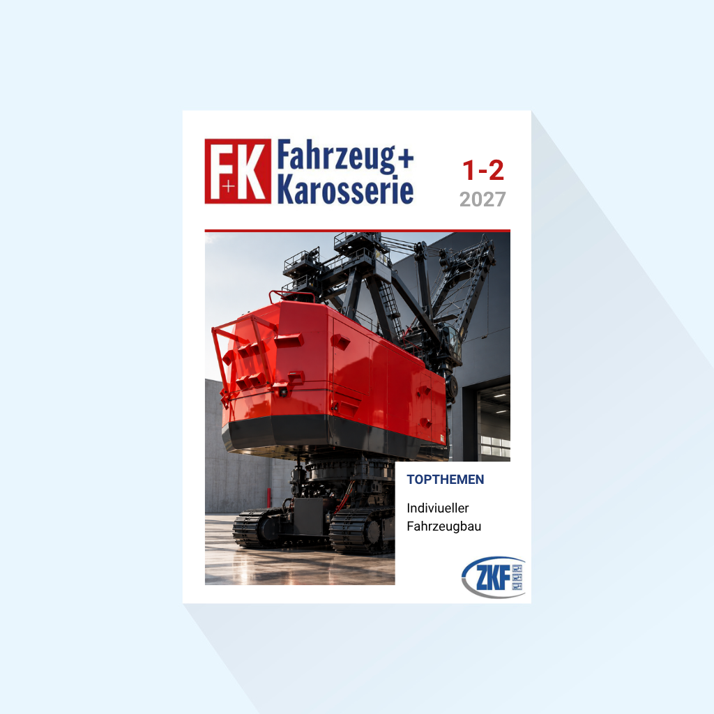 F+K Fahrzeug+Karosserie: Ausgabe 1-2/2027: Erscheinungstag 04.02.2027 (Februar: Individueller Fahrzeugbau)