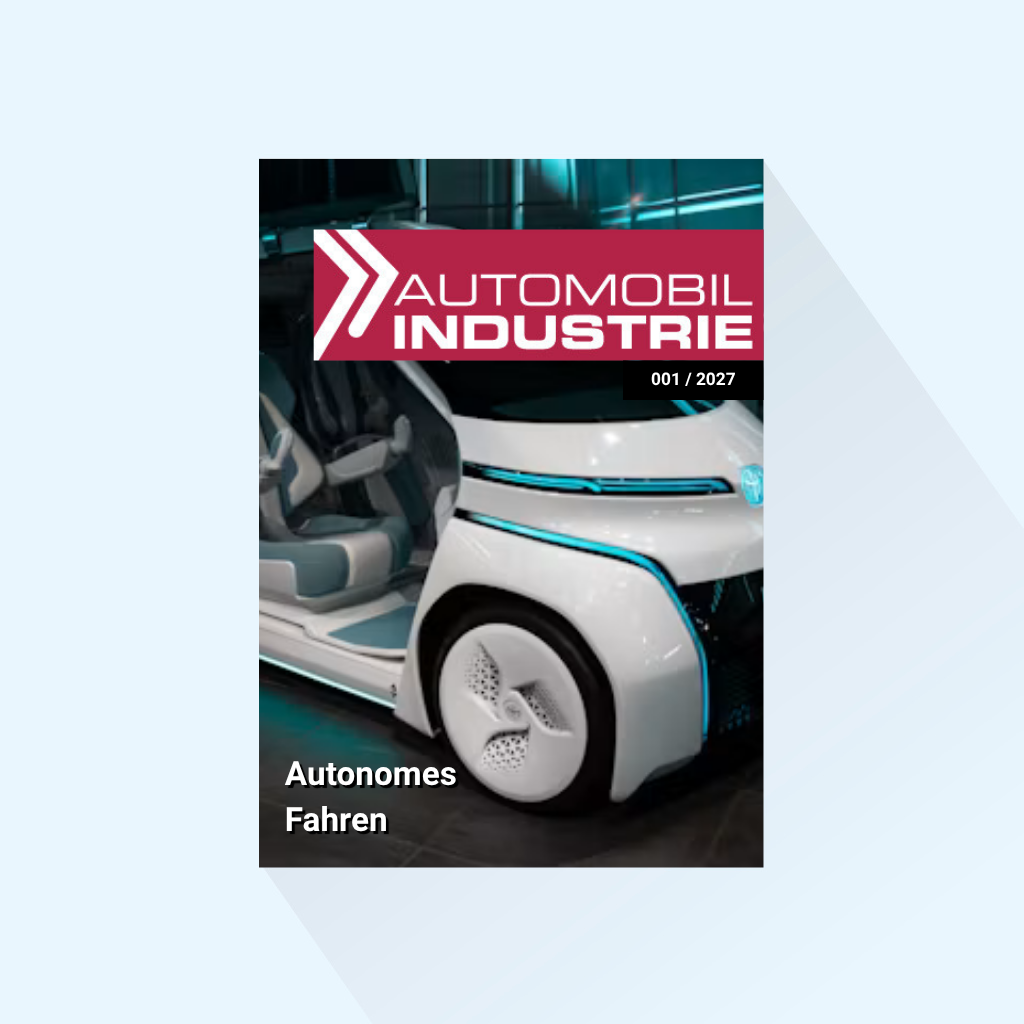 Automobil Industrie: Ausgabe 1/2027, Erscheinungstag: 25.03.2027 (März: Fokusthema Autonomes Fahren, Ausgabe zur HANNOVER MESSE + Auto Shanghai)