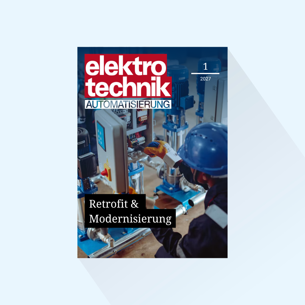 elektrotechnik AUTOMATISIERUNG: Ausgabe 1/2027, Erscheinungstag: 23.02.2027 (Februar, Special Smart Retrofit & Modernisierung, Ausgabe zum Retrofit Innovation Day)