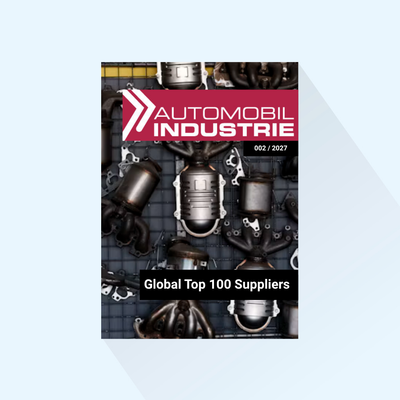Automobil Industrie: Ausgabe 2/27, Erscheinungstag: 28.05.2027 (Mai: Global Top-100 Suppliers)