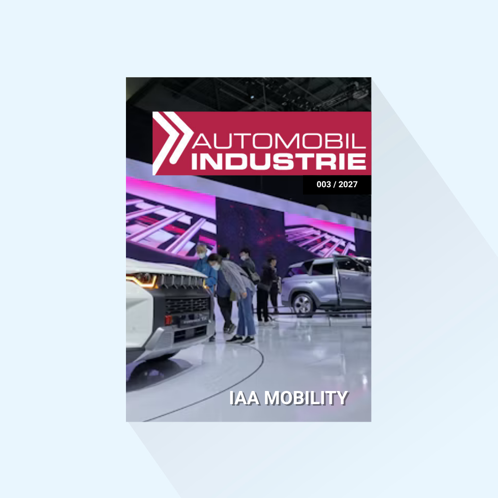 Automobil Industrie: Ausgabe 3/2027, Erscheinungstag: 01.09.2027 (September: Messeausgabe mit Fokusthema IAA Mobility)