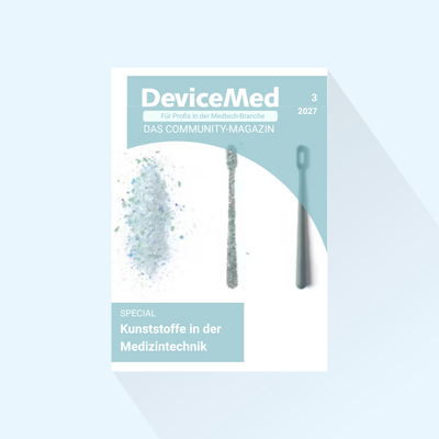 DeviceMed: Ausgabe 3/2027, Erscheinungstag: 23.09.2027 (September - mit Special Kunststoffe in der Medizintechnik, Ausgabe zur Fakuma, Formnext und parts2clean)