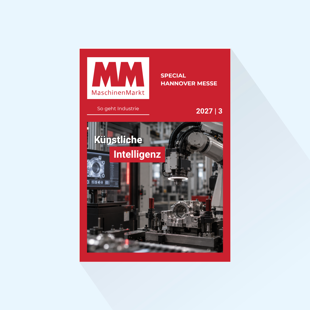 MM MaschinenMarkt: Ausgabe 3/27, Erscheinungstag: 22.03.2027 (März: Künstliche Intelligenz, Messeausgabe HANNOVER MESSE)