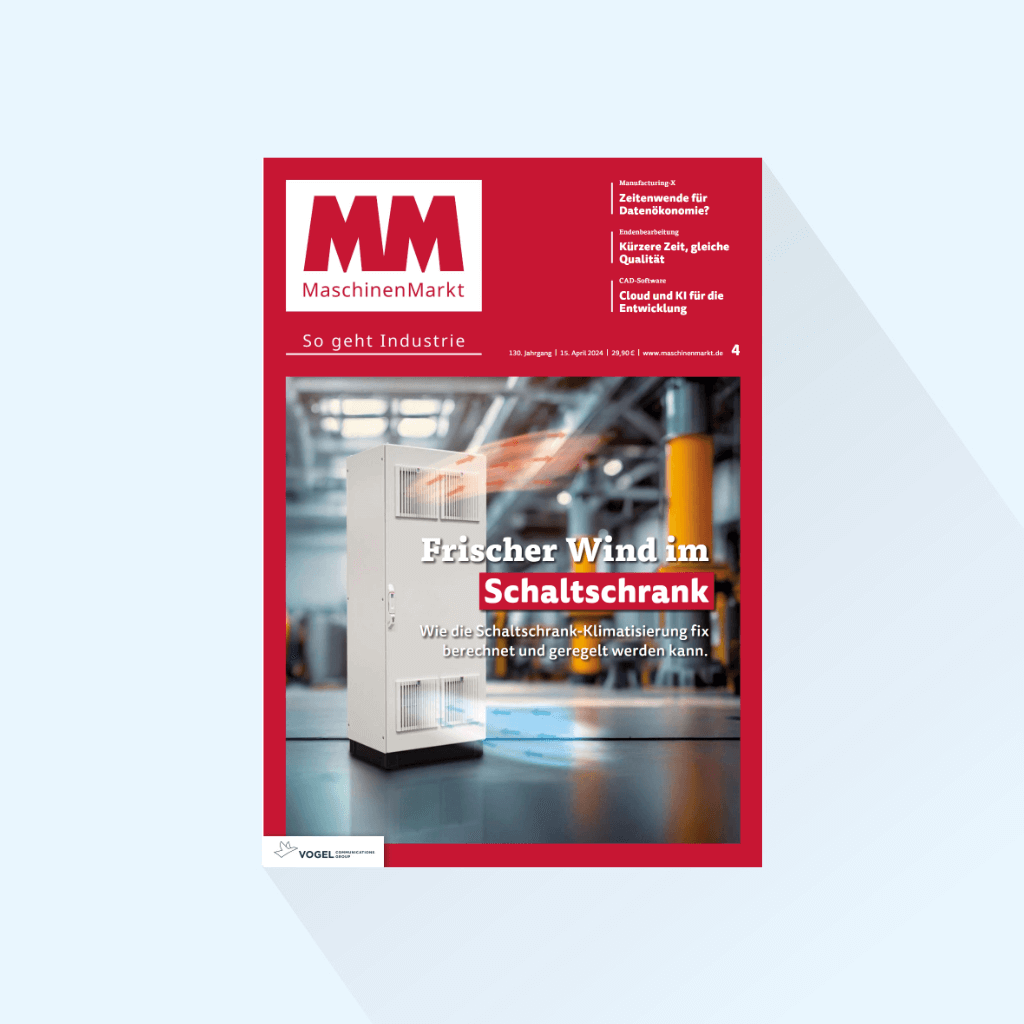 MM MaschinenMarkt: Ausgabe 4/25, Erscheinungstag 22.04.2025 (Rapid.Tech, Sensor+Test, Cutting World, Control, Moulding Expo)