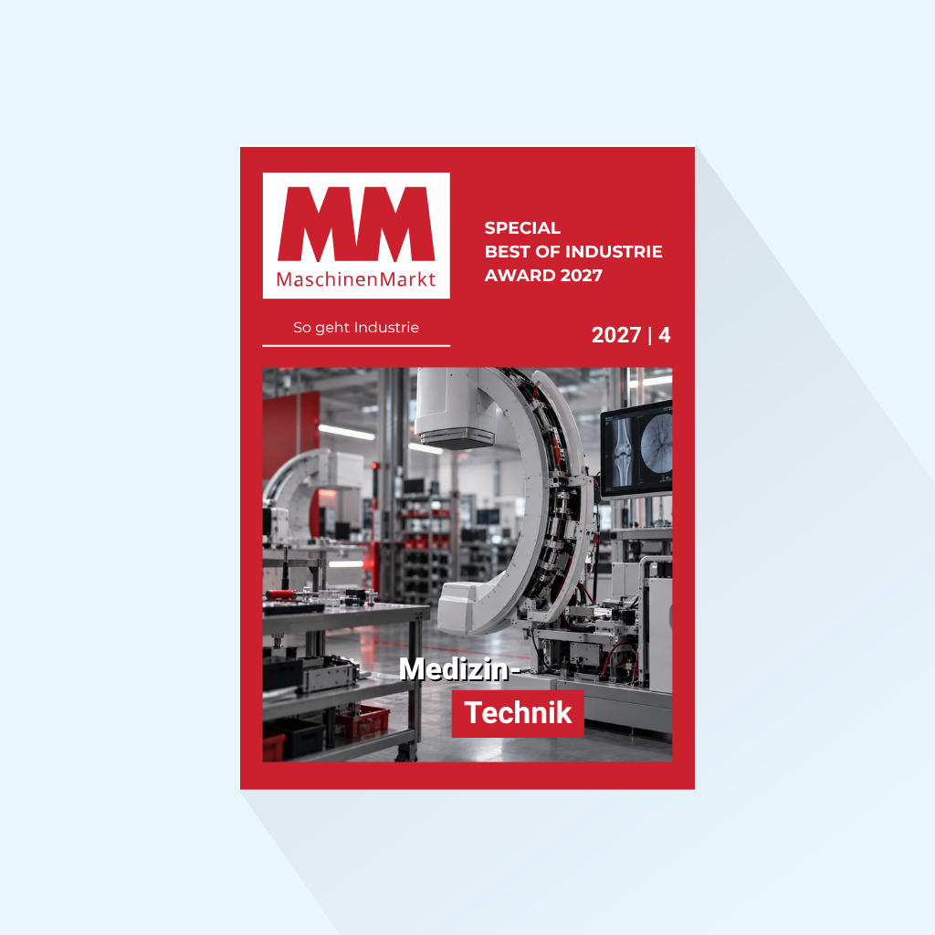 MM MaschinenMarkt: Ausgabe 4/27, Erscheinungstag: 12.04.2027 (April: Medizintechnik)