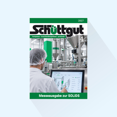 Schüttgut: Ausgabe 4/2027, Erscheinungstag: 03.11.2027 (November: Messeausgabe zur SOLIDS)