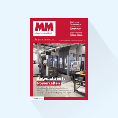 MM MaschinenMarkt: Ausgabe 5/25, Erscheinungstag 02.06.2025 (Automatica, The Battery Show Europe, Laser World of Photonics)