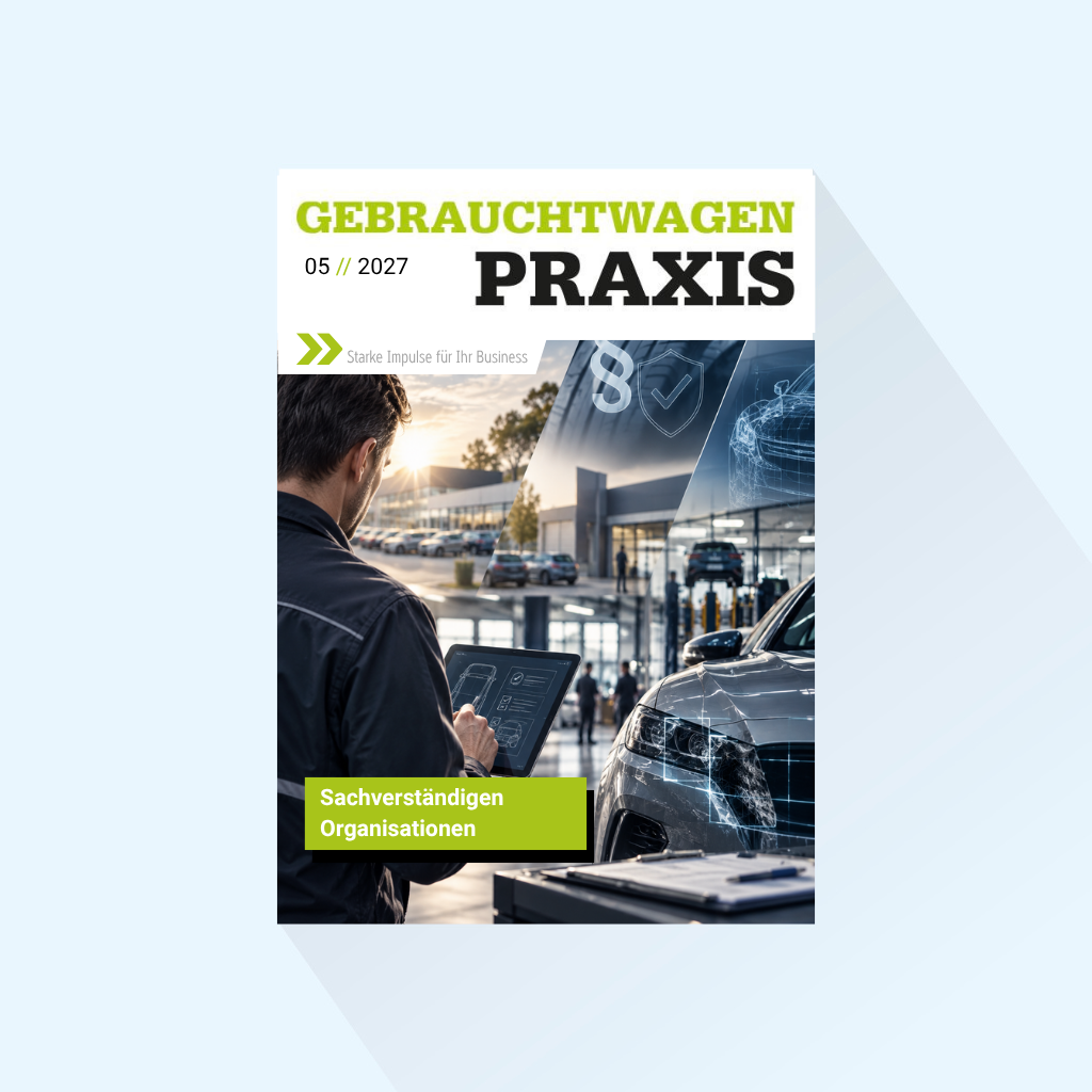 Gebrauchtwagen Praxis: Ausgabe 5/2027, Erscheinungstag: 07.05.2027 (Mai: Sachverständigen-Organisationen)