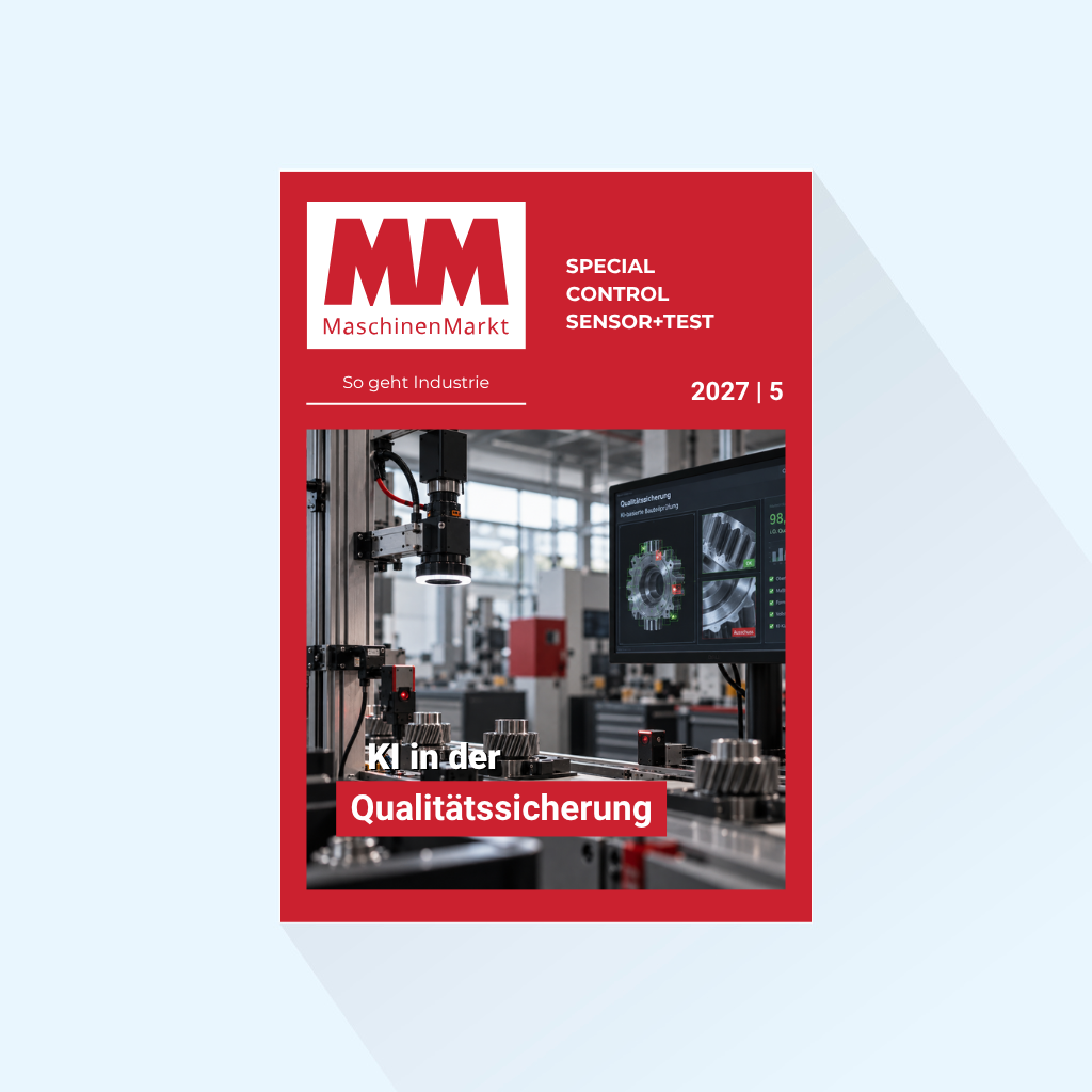 MM MaschinenMarkt: Ausgabe 5/27, Erscheinungstag: 03.05.2027 (Mai: KI in der Qualitätssicherung)