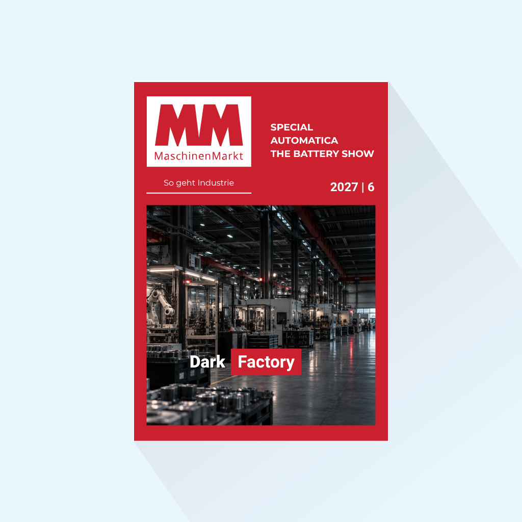 MM MaschinenMarkt: Ausgabe 6/27, Erscheinungstag: 07.06.2027 (Juni: Dark Factory, Messeausgabe zur automatica und The Battery Show Europe)