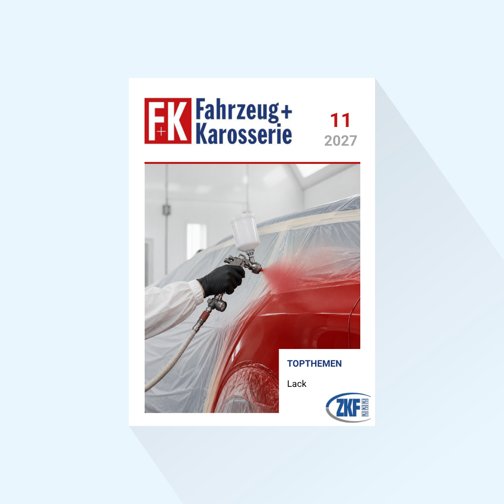 F+K Fahrzeug+Karosserie: Ausgabe 11/27, Erscheinungstag: 16.11.2027 (November: Lack)