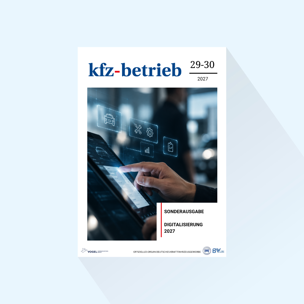 kfz-betrieb: Ausgabe 29-30/27, Erscheinungstag: 23.07.2027 (Juli: Sonderausgabe 