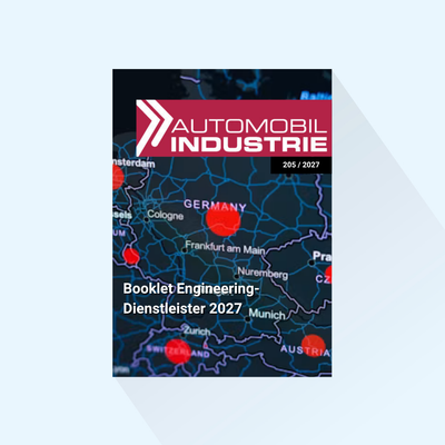 Automobil Industrie: Ausgabe 205/2027, Erscheinungstag: 25.05.2027 (Mai: Booklet Engineering-Dienstleister 2027, Fokus-Thema: Aerospace & Defence)