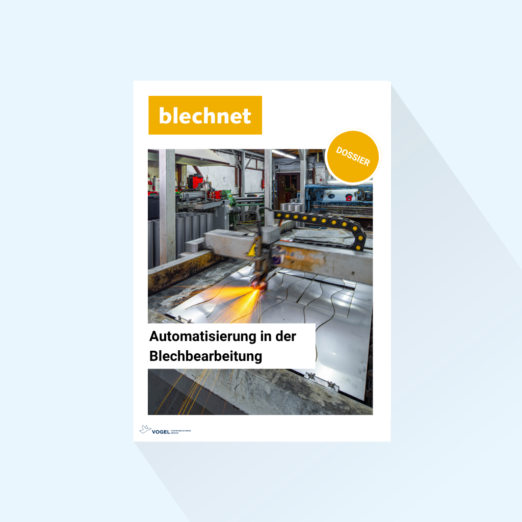 blechnet: Dossier „Automatisierung in der Blechbearbeitung“, Erscheinungstag 22.02.2027