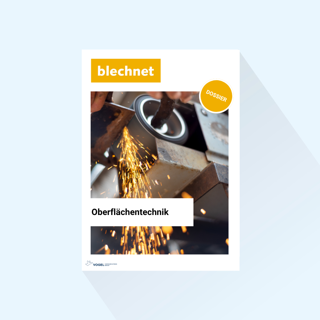blechnet: Dossier „Oberflächentechnik“, Erscheinungstag 27.09.2027