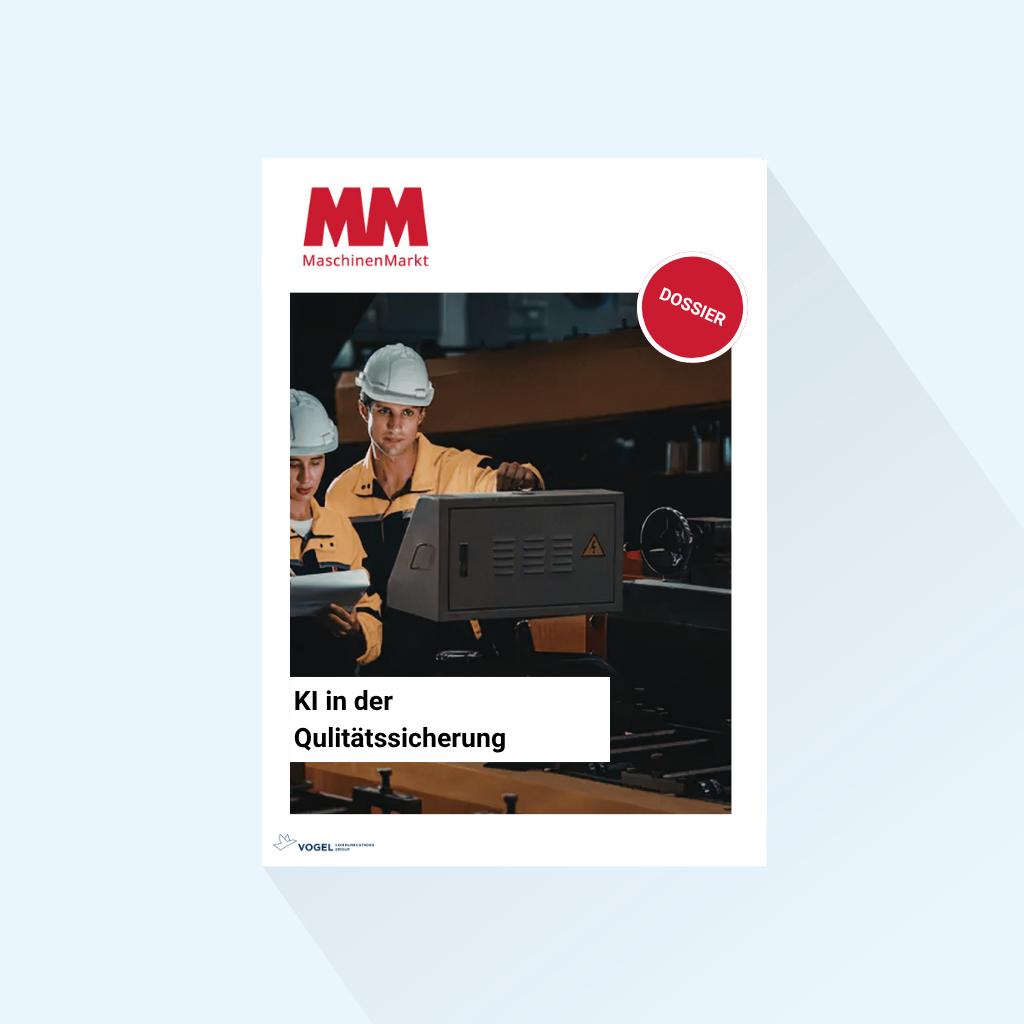 MM MaschinenMarkt: Dossier „KI in der Qualitätssicherung“, Erscheinungstag 10.05.2027