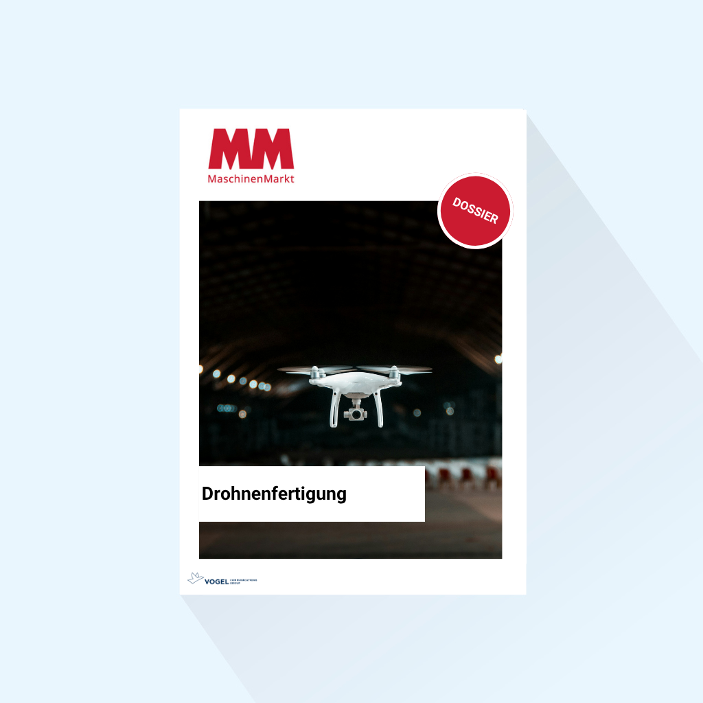 MM MaschinenMarkt: Dossier „Drohnenfertigung“, Erscheinungstag 13.12.2027