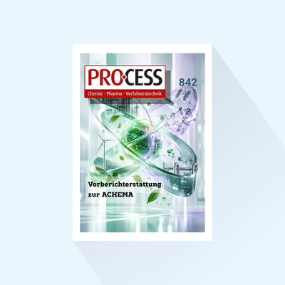 PROCESS: Ausgabe 842/27, Erscheinungstag: 02.06.2027 (Juni: PROCESS Spezial  – Vorberichterstattung zur ACHEMA, deutsch/englisch mit zusätzlicher internationaler Verbreitung)