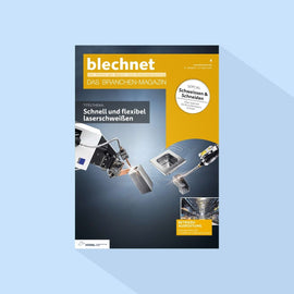 blechnet: Ausgabe 4/26, Erscheinungstag: 31.08.2026 (Fokusthema: Oberflächentechnik)