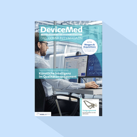 DeviceMed: Ausgabe 1/26, Erscheinungstag: 04.03.2026 (März - Special: Lage der Branche, Messeausgabe MedtecLIVE)