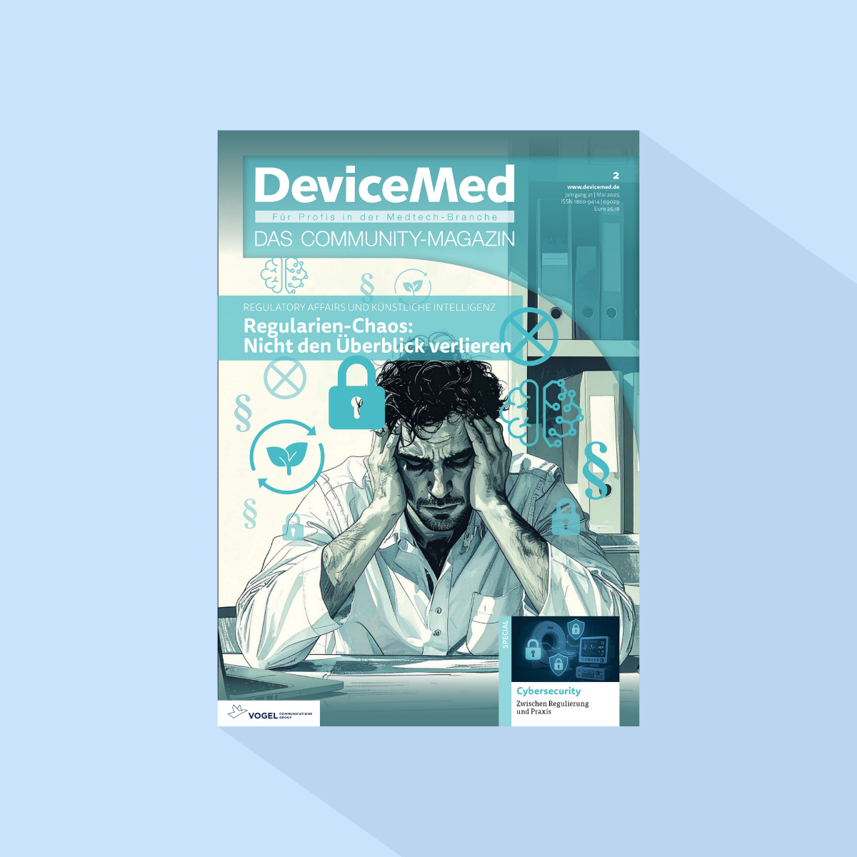 DeviceMed: Ausgabe 2/26, Erscheinungstag: 20.05.2026 (Mai - Special: Cybersecurity (Copytest))