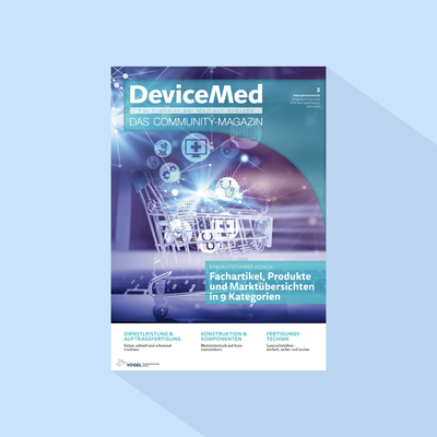 DeviceMed: Ausgabe 3/26, Erscheinungstag: 24.09.2026 (September - Special: Kunststoffe in der Medizintechnik)
