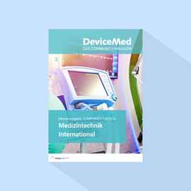 Ausgabe 4/26, Erscheinungstag: 04.11.2026 (November - Special: Medizintechnik international, Messeausgabe COMPAMED/MEDICA)