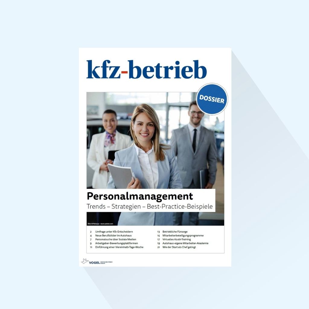 kfz-betrieb: Dossier „Personal“, Erscheinungstag 13.10.2025