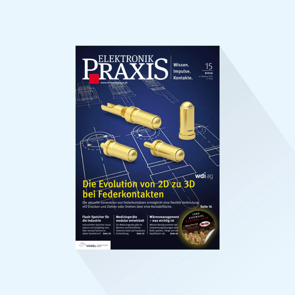 ELEKTRONIKPRAXIS: Ausgabe 15/25, Erscheinungstag 30.10.2025