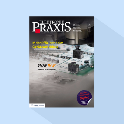 ELEKTRONIKPRAXIS: Ausgabe 4/26, Erscheinungstag: 29.04.2026 (April)