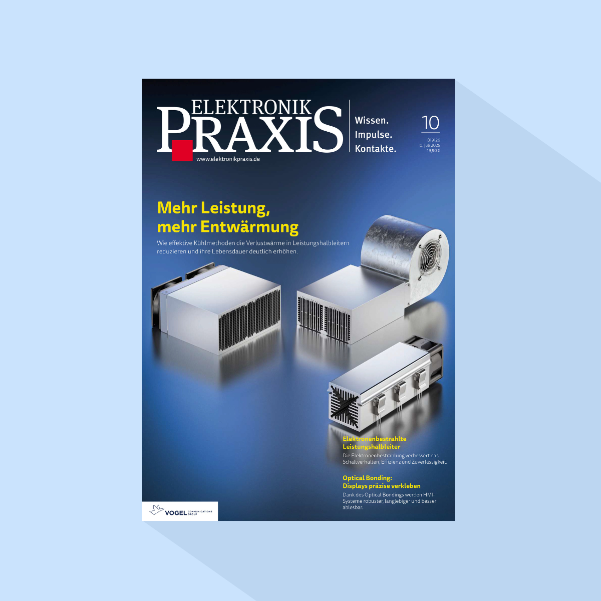 ELEKTRONIKPRAXIS: Ausgabe 10/26, Erscheinungstag: 24.09.2026 (September: Power of Electronics, EMS Tag  und Leiterplattentag, Relais-Forum)