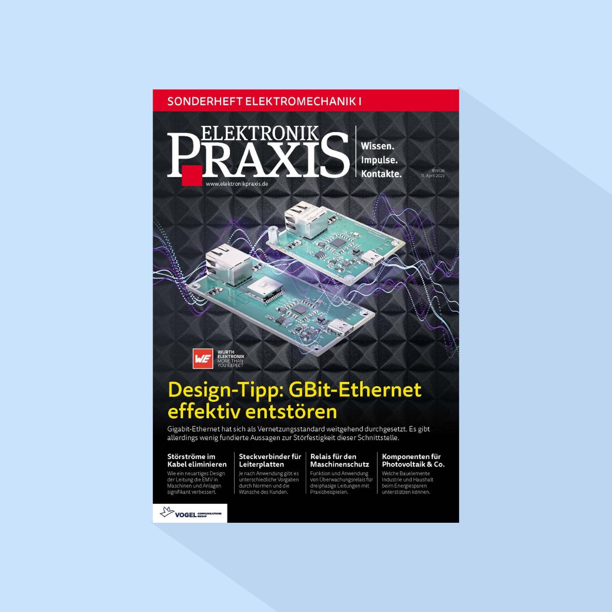 ELEKTRONIKPRAXIS: Ausgabe 611/26, Erscheinungstag: 16.11.2026 (November: Sonderheft E-Mechanik)