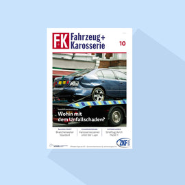F+K Fahrzeug+Karosserie: Ausgabe 10/26, Erscheinungstag: 22.10.2026 (Schadenmanagement - Rückblick Automechanika)