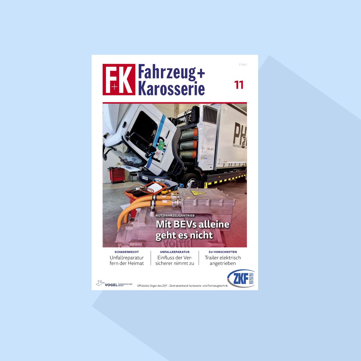 F+K Fahrzeug+Karosserie: Ausgabe 11/26, Erscheinungstag: 19.11.2026 (Nfz-Fahrzeugbau)