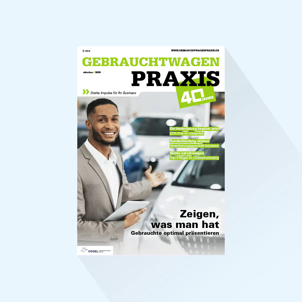 Gebrauchtwagen Praxis: Ausgabe 10-25, Erscheinungstag 02.10.2025, Fahrzeugbörsen