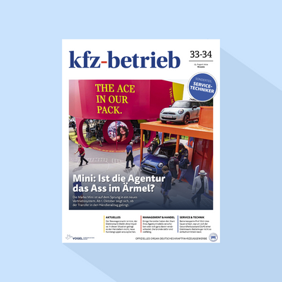 kfz-betrieb: Ausgabe 33-34/26, Erscheinungstag: 21.08.2026 (August: Vertriebsformate / Alternative Antriebe)