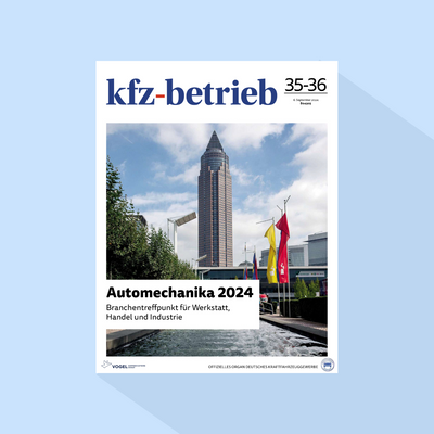 kfz-betrieb: Ausgabe 35-36/26, Erscheinungstag: 04.09.2026 (September: Sonderausgabe 