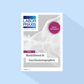 LABORPRAXIS: Ausgabe 10/26, Erscheinungstag: 28.10.2026 (Oktober: mit Special Labordiagnostik und
Marktübersicht Gaschromatographen)