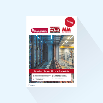elektrotechnik AUTOMATISIERUNG: Dossier „Industrial Energy: Power für die Industrie“, Erscheinungstag 22.09.2026
