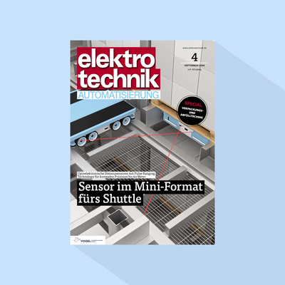 elektrotechnik AUTOMATISIERUNG: Ausgabe 4/26, Erscheinungstag: 01.09.2026 (September)