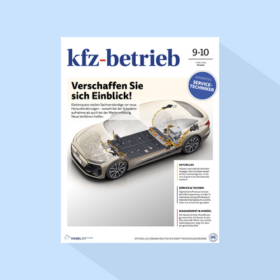 kfz-betrieb: Ausgabe 9-10/26, Erscheinungstag: 06.03.2026 (März: Finanzdienstleistungen / Sachverständige)