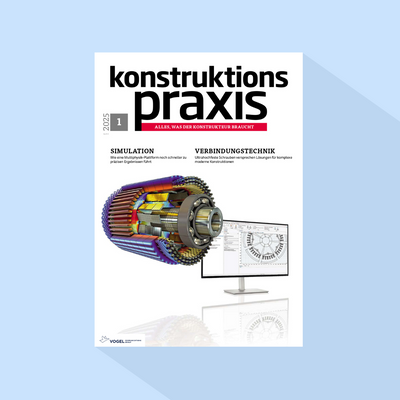 konstruktionspraxis: Ausgabe 1/26, Erscheinungstag: 29.01.2026 (Januar: Copytest-Ausgabe)