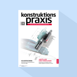konstruktionspraxis: Ausgabe 9/26, Erscheinungstag: 08.09.2026 (September: Special Intelligente Komponenten und Systeme für die Metallbearbeitung)