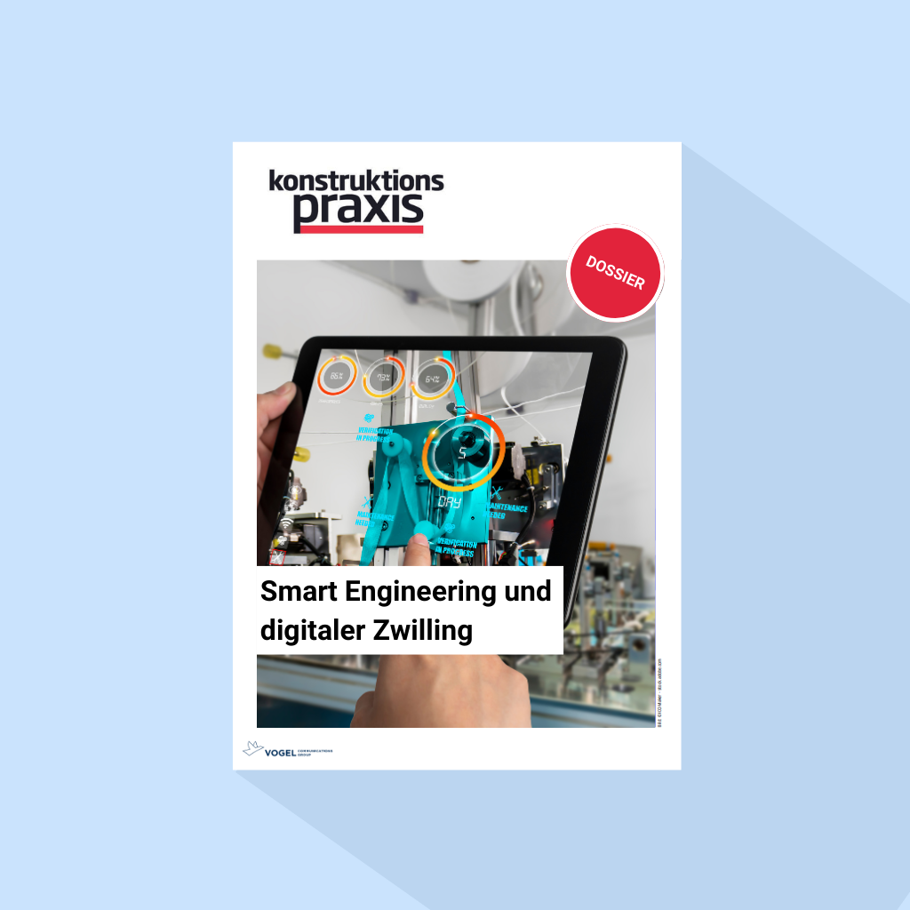 konstruktionspraxis: Dossier „Smart Engineering und digitaler Zwilling“, Erscheinungstag 17.04.2026